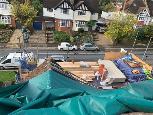 Rear dormer conversion into 2 bedrooms and 1 shower room