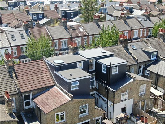 Loft conversion in Brixton SW2 5DU