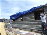 Batten and Spanish Slates are Prepped outside this Dormer in East Dulwich SE22