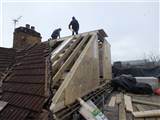 Transforming from a hip roof to a gable in Colliers Wood SW19!