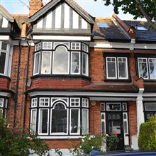 Dormer loft conversion in Acton W3 with roof terrace