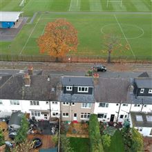 Dromer loft conversion Earslfield SW18 by Ash island Lofts from the air