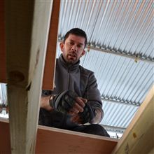 James decking the dormer in Shepherds Bush