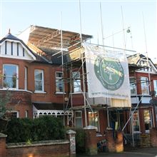 L shaped dormer in Ealing W13 - this loft conversion is to create two master sized bedrooms and family bathroom. The size is truly incredible.