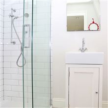 Loft conversion shower room in Wandsworth SW18