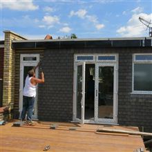 Loft conversion with roof terrace in Acton W3 by Ash Island Lofts. Planning permission passed by Ealing Council