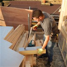 Hayden cutting insulation.