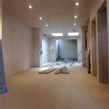 Plastered finish in Marylebone team Ash Island Lofts