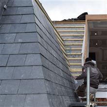Real slate roofing in Southfields SW18
