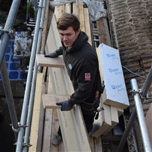 Billy working hard at this loft conversion in Isleworth TW7