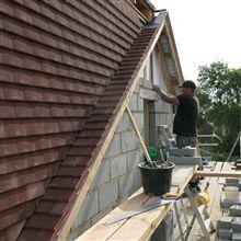 Building up the gable end