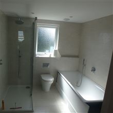 Loft Conversion luxury bathroom in Ealing W5 by Ash Island Lofts